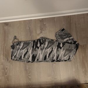 Across The Pond Doubled Knee Camouflage Men's Cargo Pants